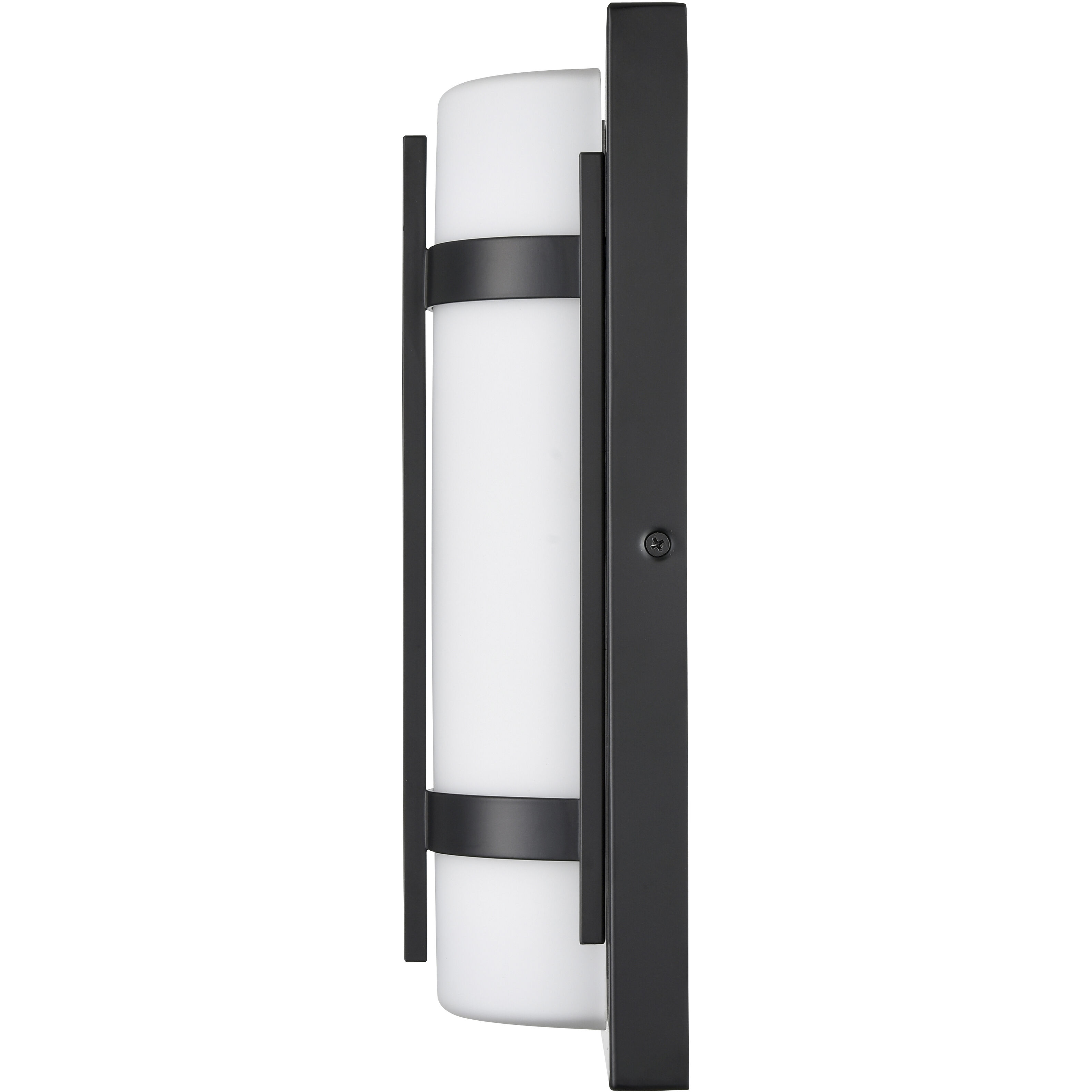 None LED 13.4 inch Powder Coated Black Outdoor Wall Sconce